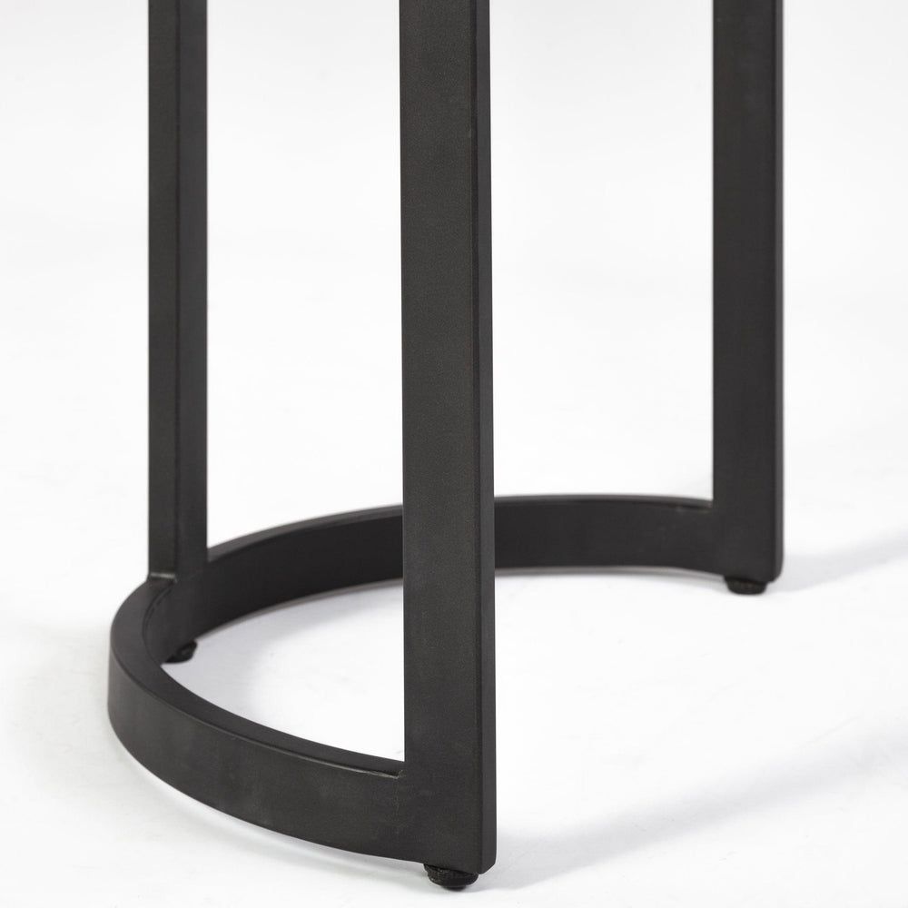 71" White And Black Dining Table - Homeroots - Flyclothing LLC