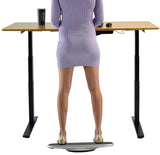 Black and White Active Standing Desk Balance Board - Homeroots - Flyclothing LLC