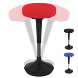Red Tall Swivel Active Balance Chair - Homeroots - Flyclothing LLC