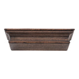 24" Rustic Brown and Black Floating Shelf - Homeroots - Flyclothing LLC