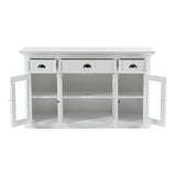 Modern Farmhouse White Buffet Server - Homeroots - Flyclothing LLC