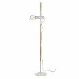 55" Natural Reading Floor Lamp - Homeroots - Flyclothing LLC