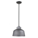 Barnes 1-Light Gray Convertible Pendant - Homeroots - Flyclothing LLC