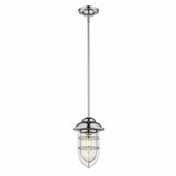 Silver Teardrop Shape Pendant Light - Homeroots - Flyclothing LLC