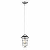 Silver Teardrop Shape Pendant Light - Homeroots - Flyclothing LLC