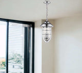 Dylan 3-Light Chrome Hanging Lantern - Homeroots - Flyclothing LLC