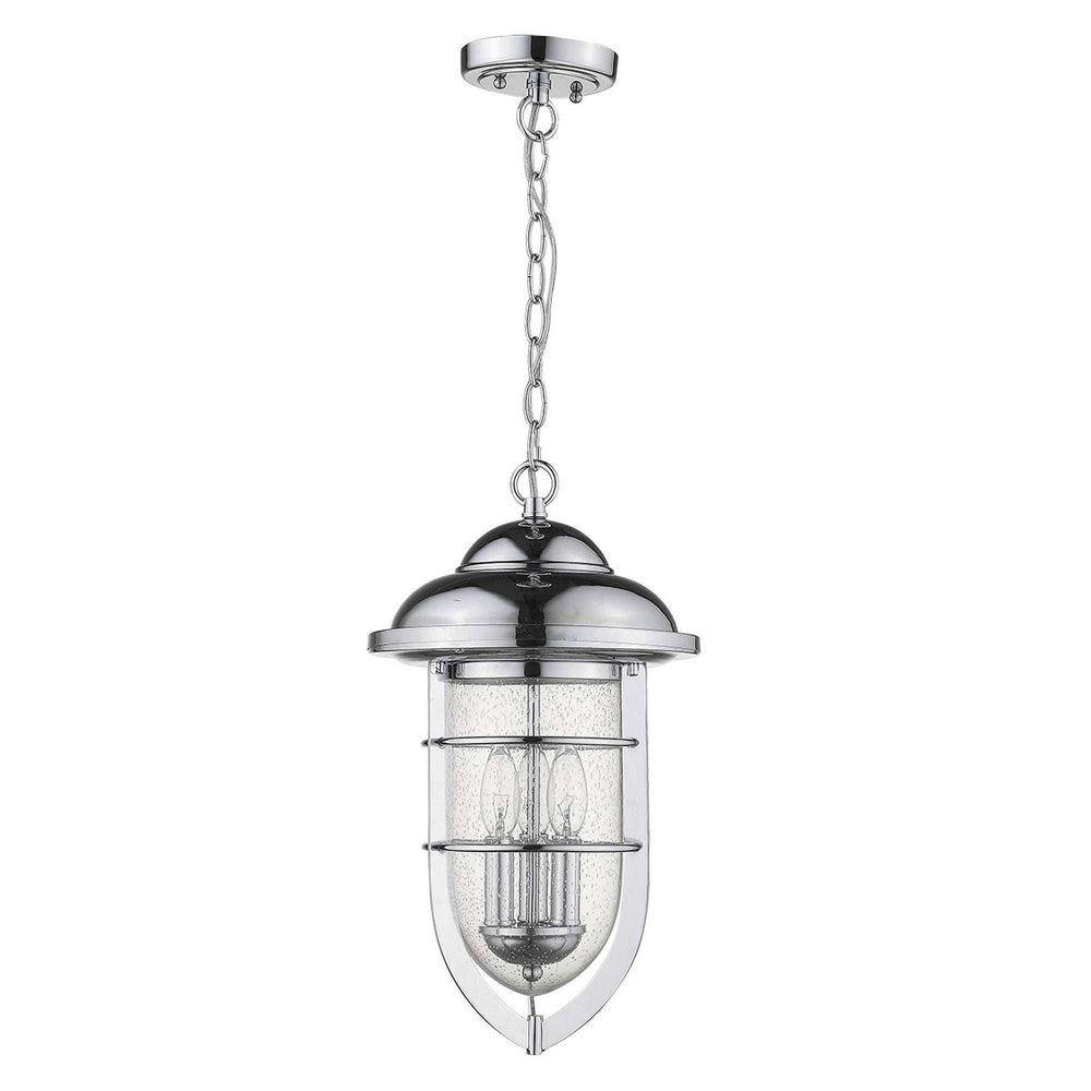 Dylan 3-Light Chrome Hanging Lantern - Homeroots - Flyclothing LLC