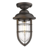 Dylan 3-Light Oil-Rubbed Bronze Hanging Lantern - Homeroots - Flyclothing LLC