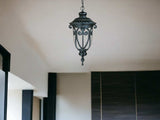 Naples 1-Light Matte Black Hanging Light - Homeroots - Flyclothing LLC