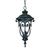 Naples 3-Light Matte Black Hanging Light - Homeroots - Flyclothing LLC