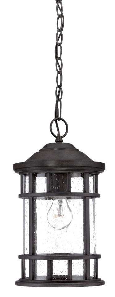 Matte Black Canister Hanging Light - Homeroots - Flyclothing LLC