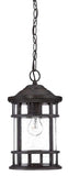 Matte Black Canister Hanging Light - Homeroots - Flyclothing LLC