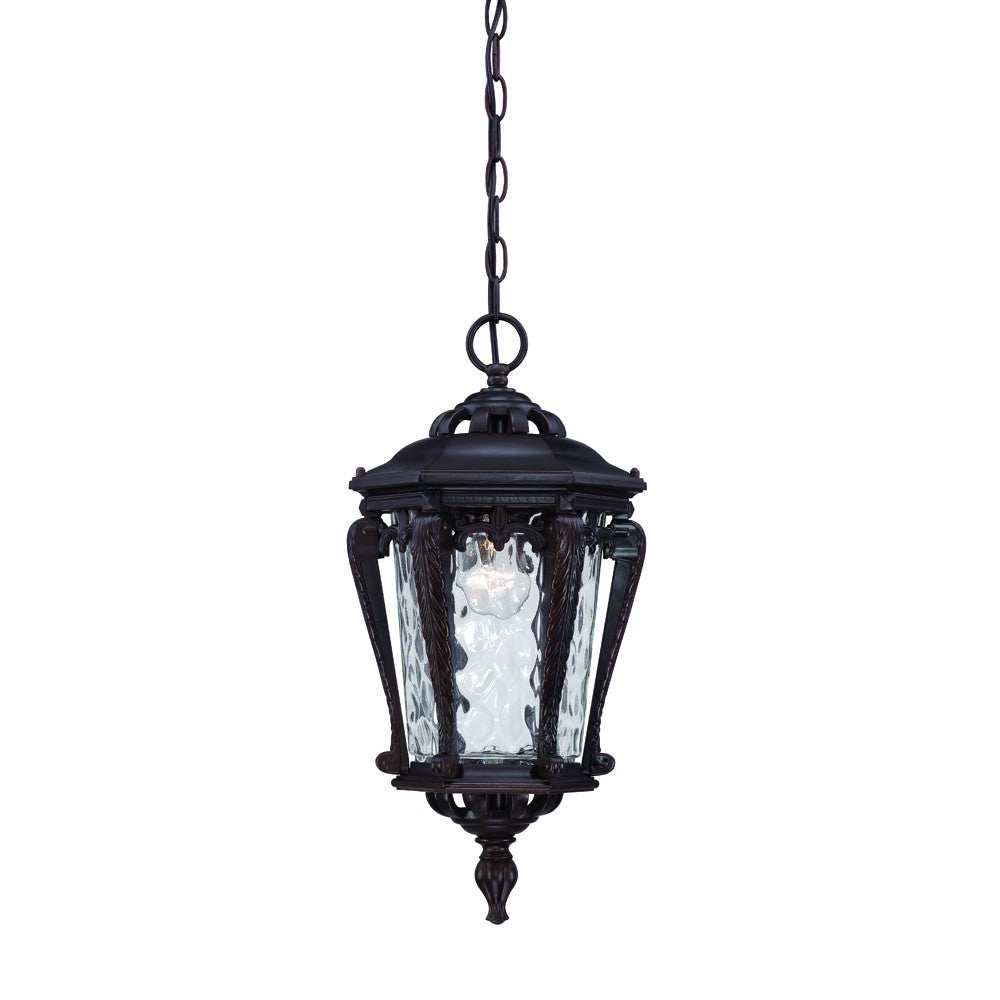 Stratford 1-Light Architectural Bronze Hanging Light - Homeroots - Flyclothing LLC