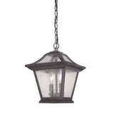 Matte Black Birdhouse Shape Outdoor Hanging Light - Homeroots - Flyclothing LLC