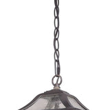 Matte Black Birdhouse Shape Outdoor Hanging Light - Homeroots - Flyclothing LLC
