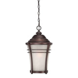 Frosted Glass Bronze Lantern Hanging Light - Homeroots - Flyclothing LLC