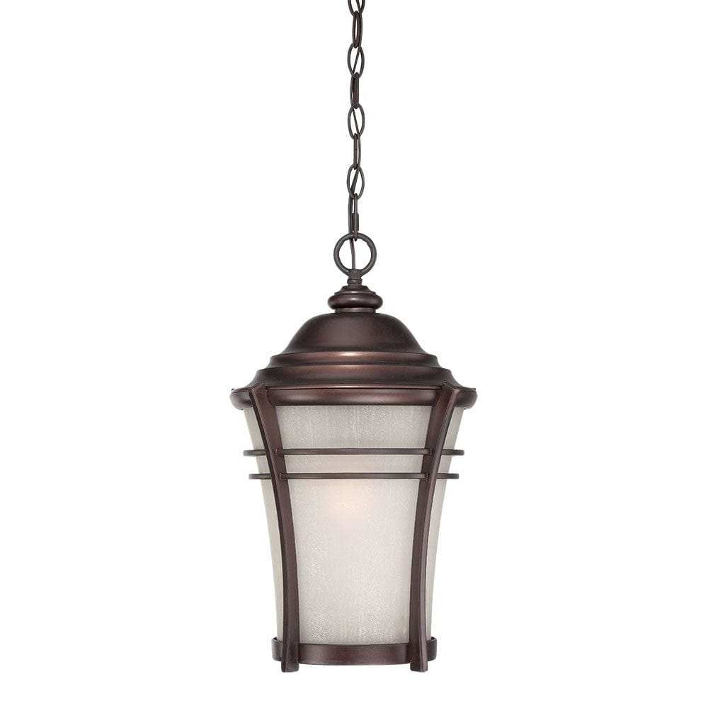 Frosted Glass Bronze Lantern Hanging Light - Homeroots - Flyclothing LLC