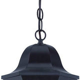 Antique Bronze Geometric Glass Hanging Light - Homeroots - Flyclothing LLC