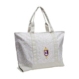 California Lutheran Leopard Pattern Tote - Logo Brands - Flyclothing LLC