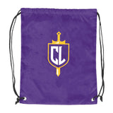 California Lutheran University Purple Cruise Backsack - Logo Brands - Flyclothing LLC