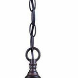 Three Light Dark Brown Eastern Lantern Hanging Light - Homeroots - Flyclothing LLC