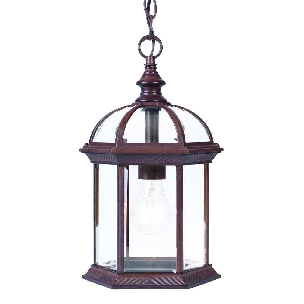 Dark Brown Cage Hanging Light - Homeroots - Flyclothing LLC