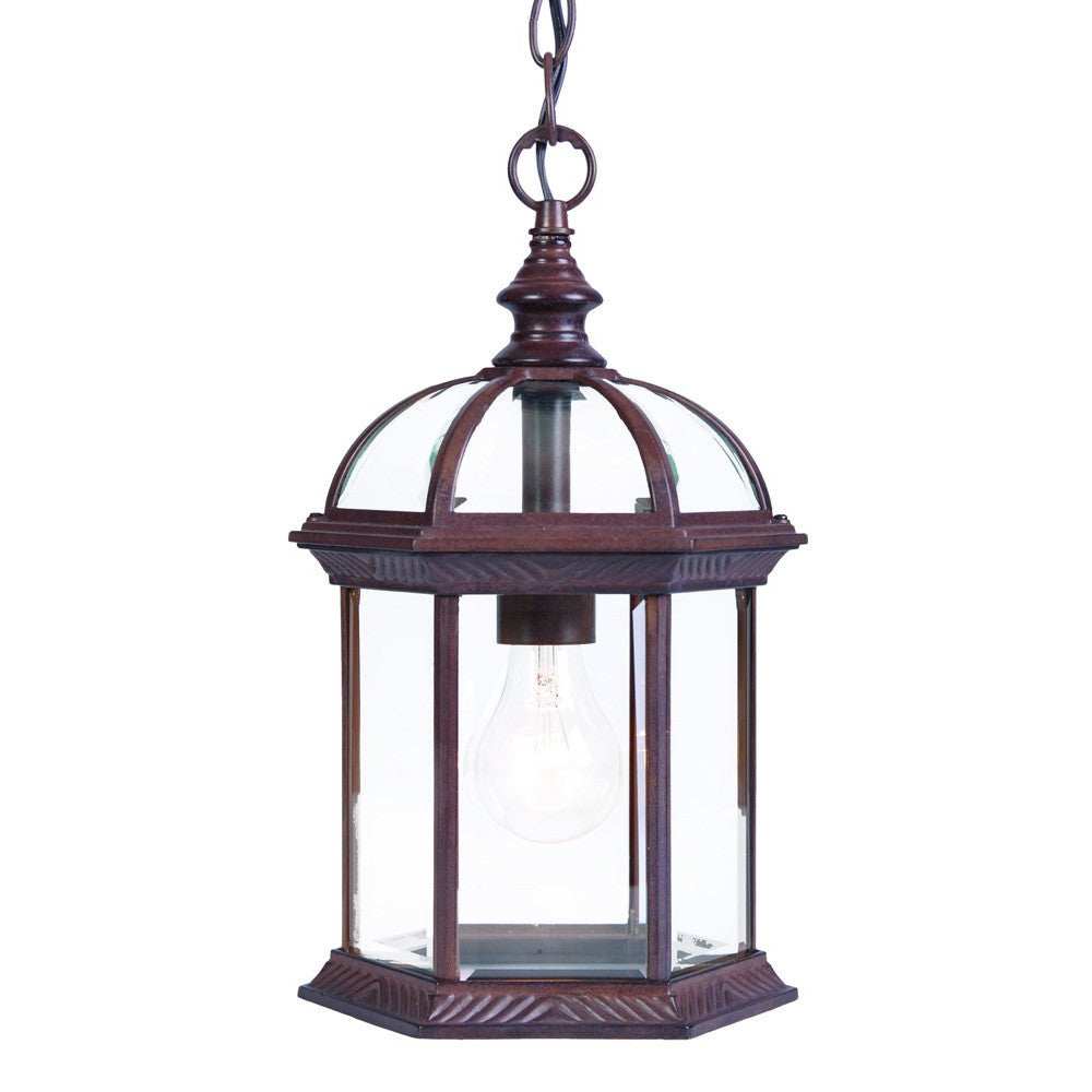 Dark Brown Cage Hanging Light - Homeroots - Flyclothing LLC