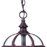 Dark Brown Cage Hanging Light - Homeroots - Flyclothing LLC