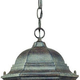 Two Light Antique Black Carousel Lantern Hanging Light - Homeroots - Flyclothing LLC