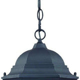 Two Light Matte Black Carousel Lantern Hanging Light - Homeroots - Flyclothing LLC