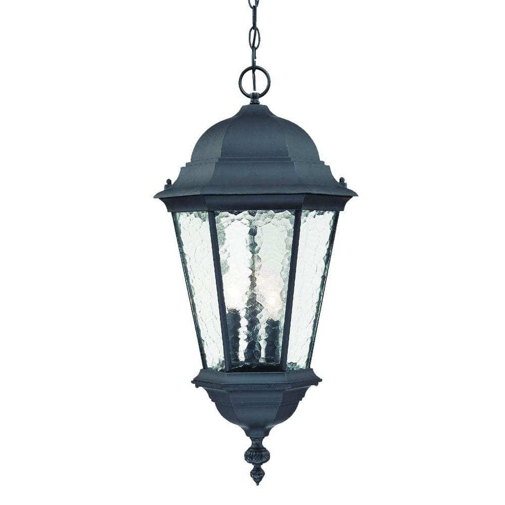 Telfair 3-Light Matte Black Hanging Light - Homeroots - Flyclothing LLC