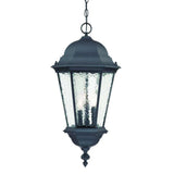 Telfair 3-Light Matte Black Hanging Light - Homeroots - Flyclothing LLC