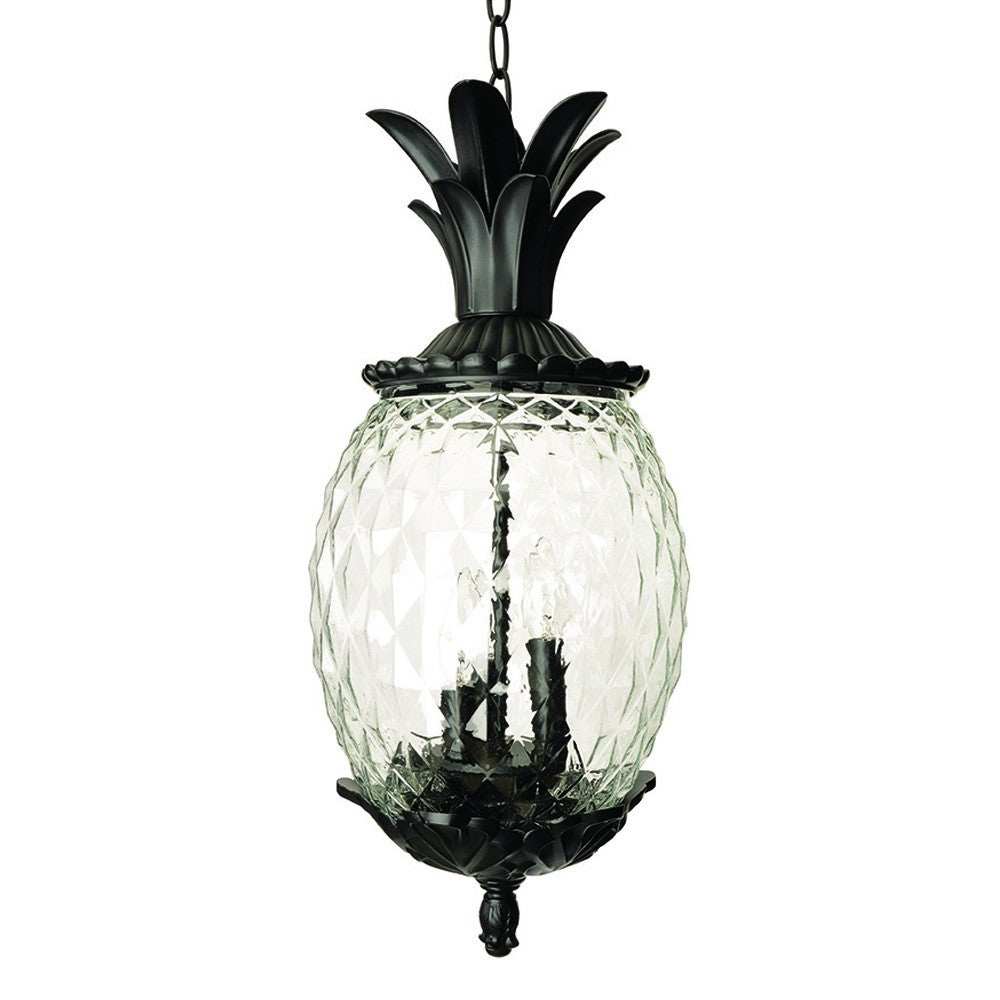 Lanai 3-Light Black Coral Hanging Light - Homeroots - Flyclothing LLC