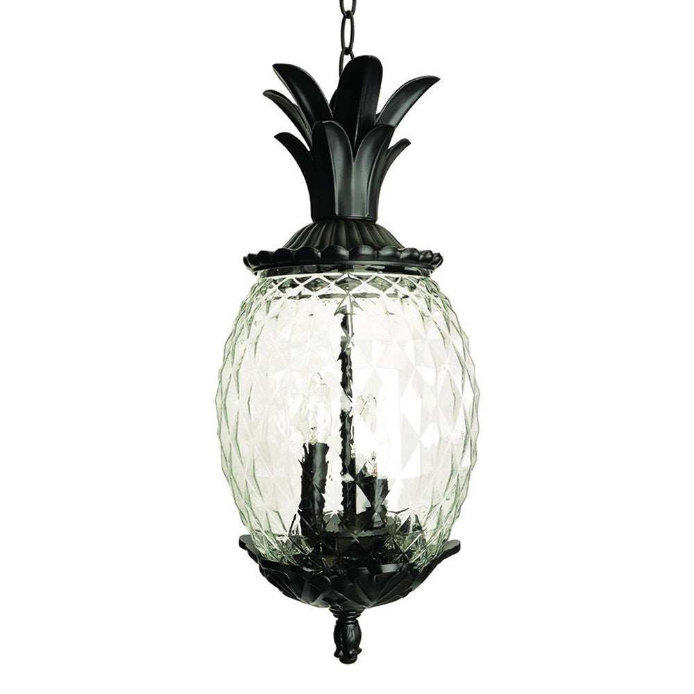 Lanai 3-Light Black Coral Hanging Light - Homeroots - Flyclothing LLC