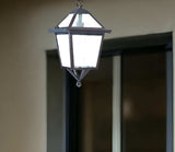 Antique Bronze Glass Hanging Lantern Light - Homeroots - Flyclothing LLC
