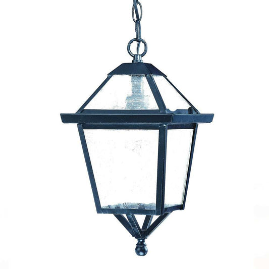 Matte Black Hanging Lantern Light - Homeroots - Flyclothing LLC
