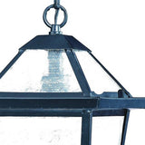 Matte Black Hanging Lantern Light - Homeroots - Flyclothing LLC
