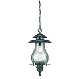 Matte Black Oil Lantern Hanging Light - Homeroots - Flyclothing LLC