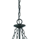 Belle 3-Light Matte black Hanging light - Homeroots - Flyclothing LLC