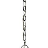 Isabella 4-Light Polished Nickel Drum Pendant With Crystal Accents - Homeroots - Flyclothing LLC