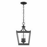 Vintage Black Metal Tapered Hanging Light - Homeroots - Flyclothing LLC