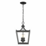 Vintage Black Metal Tapered Hanging Light - Homeroots - Flyclothing LLC