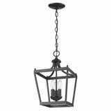 Vintage Black Metal Tapered Hanging Light - Homeroots - Flyclothing LLC