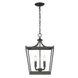 Kennedy 4-Light Matte Black Pendant - Homeroots - Flyclothing LLC