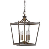 Kennedy 4-Light Oil-Rubbed Bronze Pendant - Homeroots - Flyclothing LLC