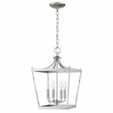 Kennedy 4-Light Satin Nickel Pendant - Homeroots - Flyclothing LLC