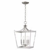 Kennedy 4-Light Satin Nickel Pendant - Homeroots - Flyclothing LLC