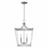 Kennedy 4-Light Satin Nickel Pendant - Homeroots - Flyclothing LLC