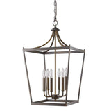 Kennedy 6-Light Oil-Rubbed Bronze Foyer Pendant - Homeroots - Flyclothing LLC