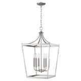 Kennedy 6-Light Satin Nickel Pendant - Homeroots - Flyclothing LLC